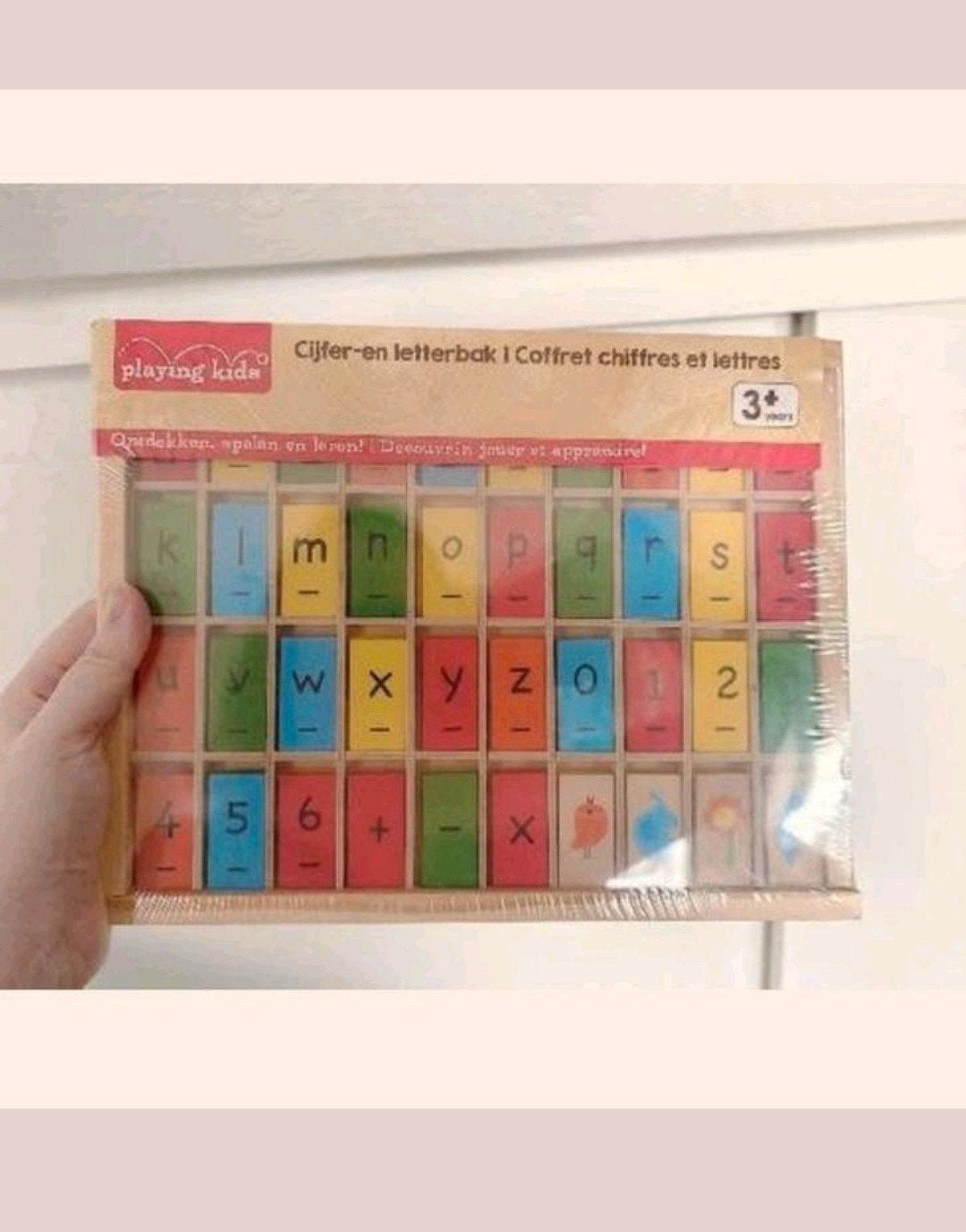 Cijferbak letterbak cijferdoos letterdoos nieuw, Ophalen, Nieuw