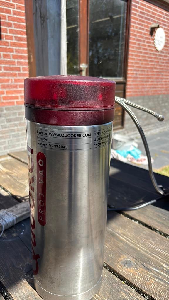 Quooker pro3 VAQ VC372043, Gebruikt, Aardgas, Minder dan 20 liter, Boiler