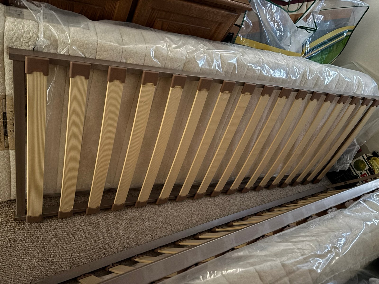 2 bedbodems, Huis en Inrichting, Slaapkamer | Matrassen en Bedbodems, Ophalen, Gebruikt, 70 cm of minder, Tweepersoons