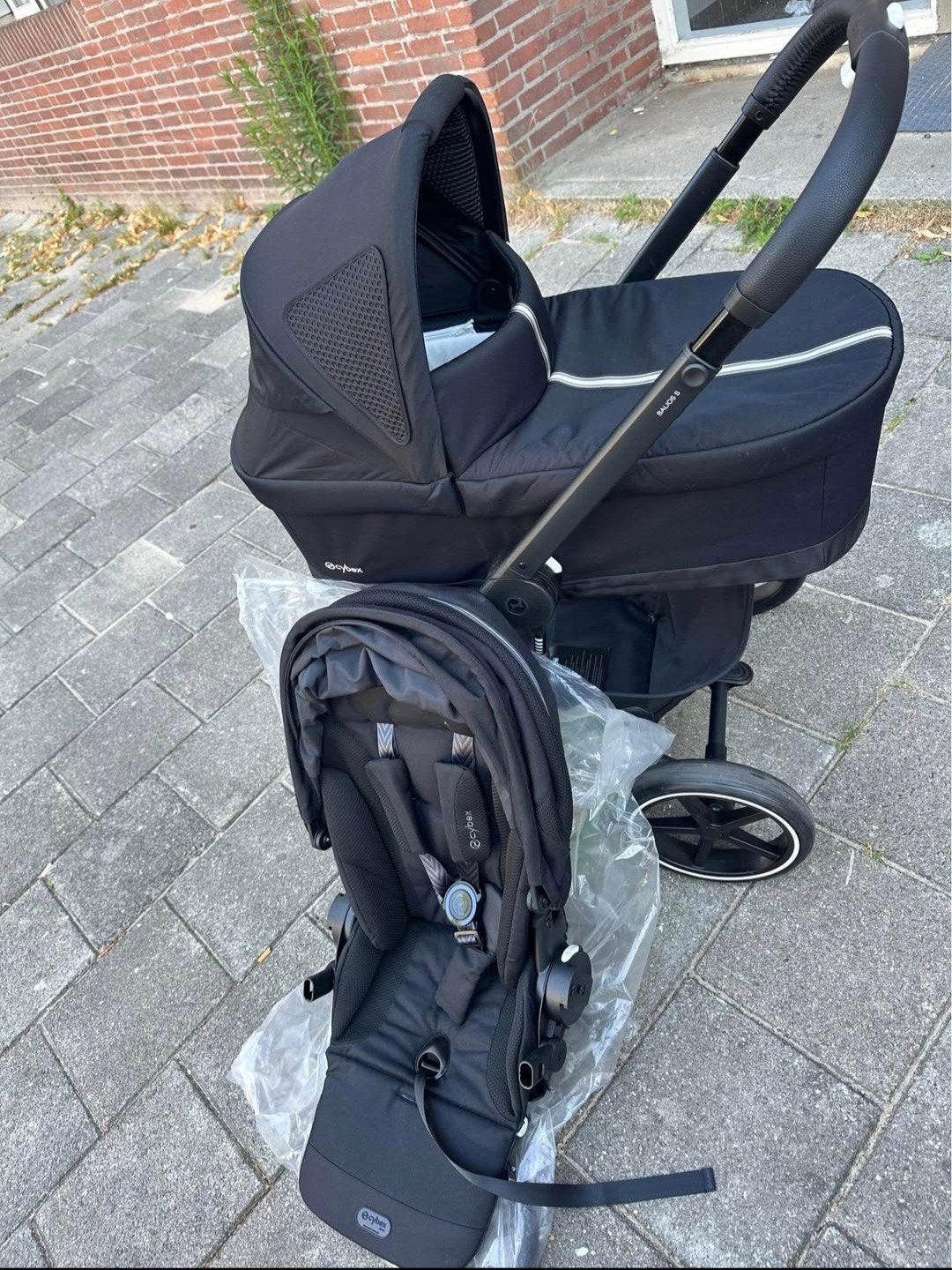 Cybex Balios S Lux kinderwagen - Zo goed als nieuw!, Kinderen en Baby's, Kinderwagens en Combinaties, Ophalen, Nieuw, Kinderwagen