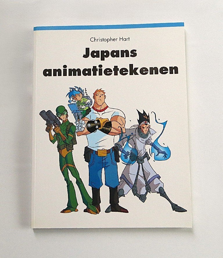 Tekenboek M5350: C. Hart - Japans animatietekenen 15+, Boeken, Ophalen of Verzenden, Zo goed als nieuw, Tekenen en Schilderen