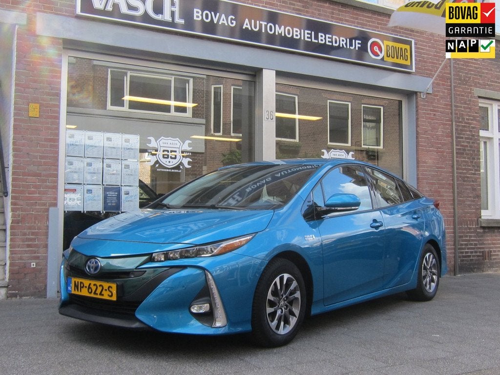 Toyota Prius 1.8 Plug-in Business Plus All In Prijs Bovaggar, Auto's, Toyota, Stof, Gebruikt, 4 cilinders, Bedrijf