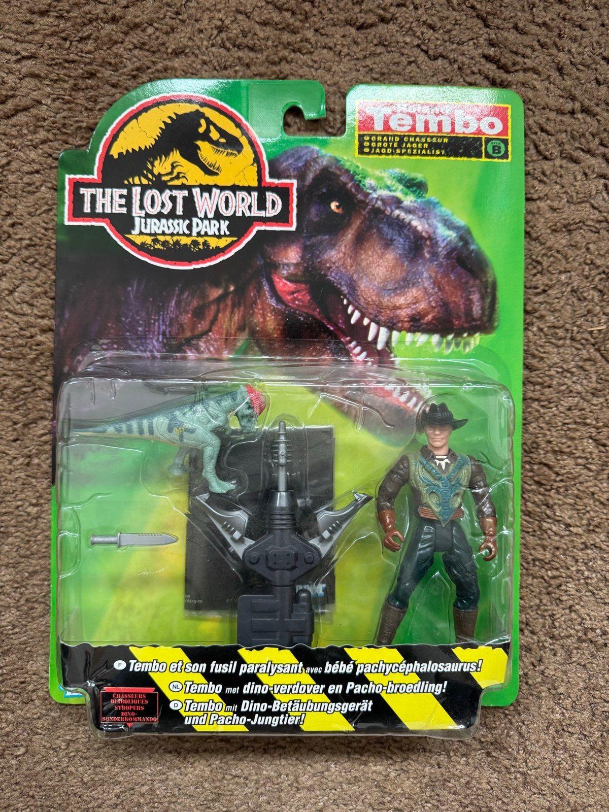 The Lost World Jurassic Park Tembo actiefiguur, Kinderen en Baby's, Ophalen of Verzenden, Nieuw