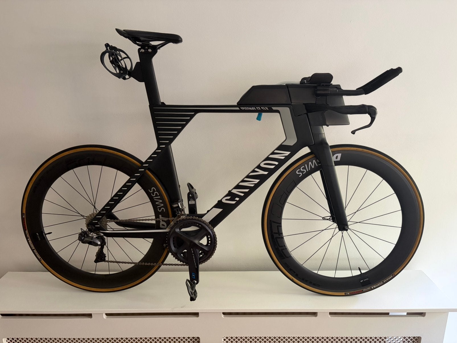 Canyon Speedmax SLX 8 SL (Maat L), Fietsen en Brommers, Fietsen | Racefietsen, Carbon, Zo goed als nieuw, Meer dan 20 versnellingen