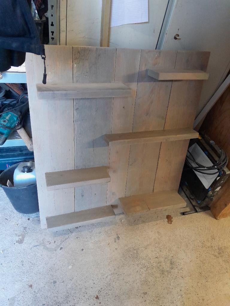 steiger houten wandbord, Ophalen, Gebruikt
