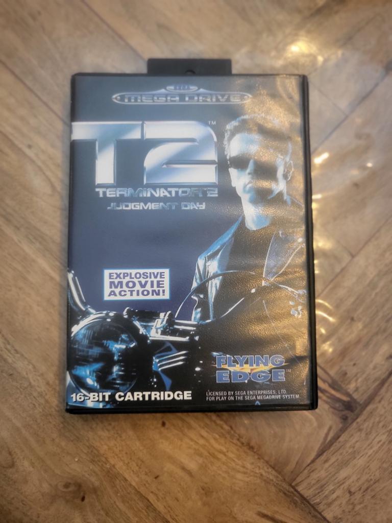 Terminator 2 Judgment Day sega megadrive, Spelcomputers en Games, Games | Sega, 1 speler, Ophalen of Verzenden, Zo goed als nieuw