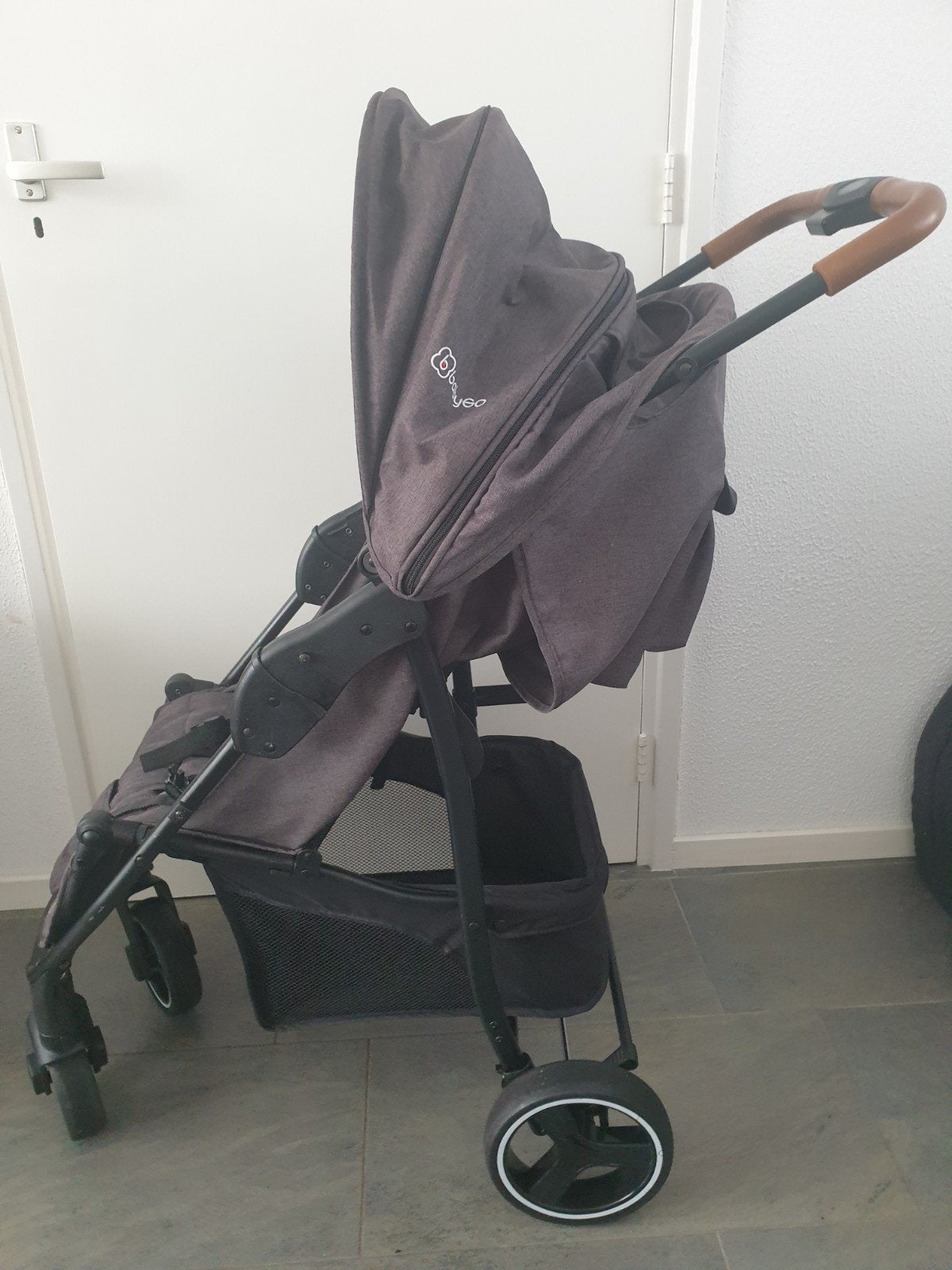Grijze wandelwagen, Ophalen, Gebruikt, Kinderwagen, Overige merken