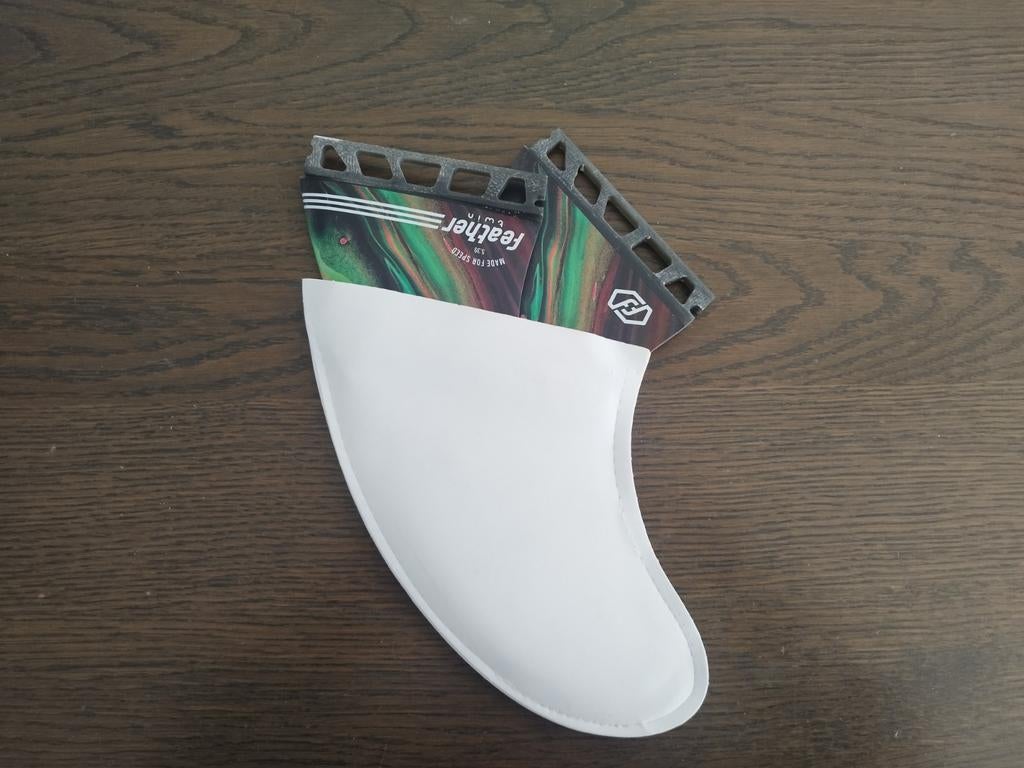 Feather Fins Twin Fin, Watersport en Boten, Ophalen of Verzenden, Zo goed als nieuw, Fish