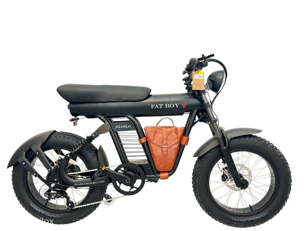 E-BIKE DIABLO FAT BOY 15,6Ah 48V 748,8Wh/20"/7ver, Levering