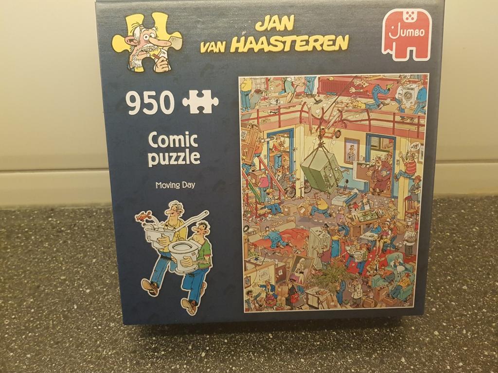 Ja van haasteren 950 stukjes, Ophalen, 500 t/m 1500 stukjes, Zo goed als nieuw