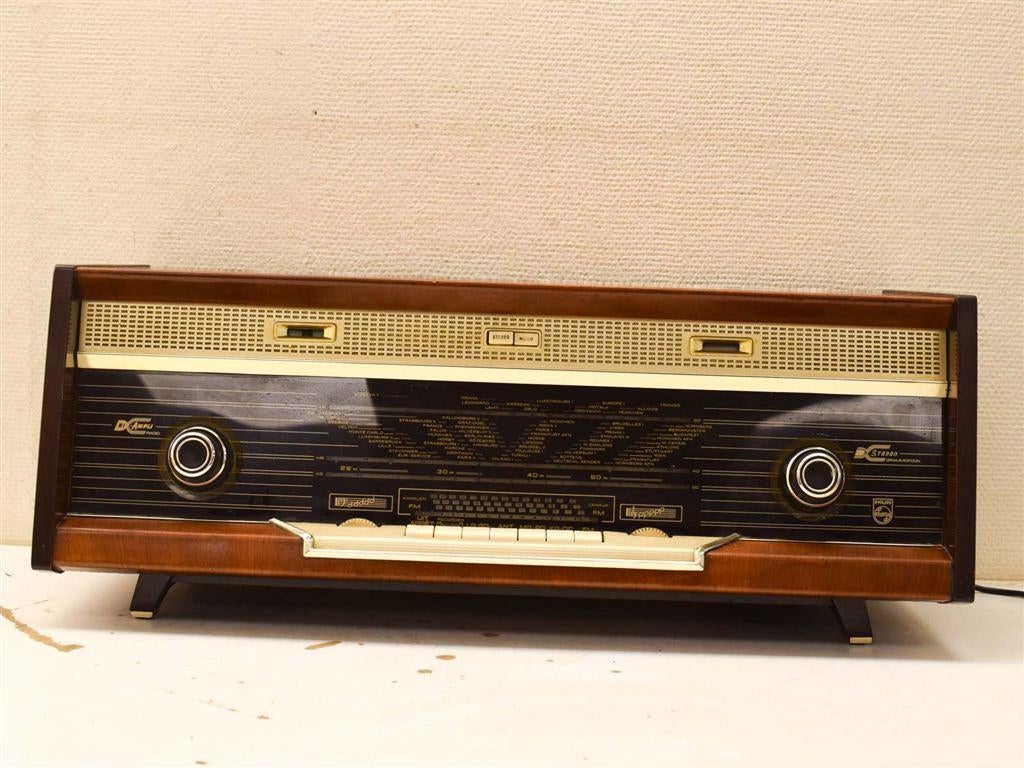 Philips Bi-Ampli Radio 51726, Ophalen of Verzenden, Gebruikt