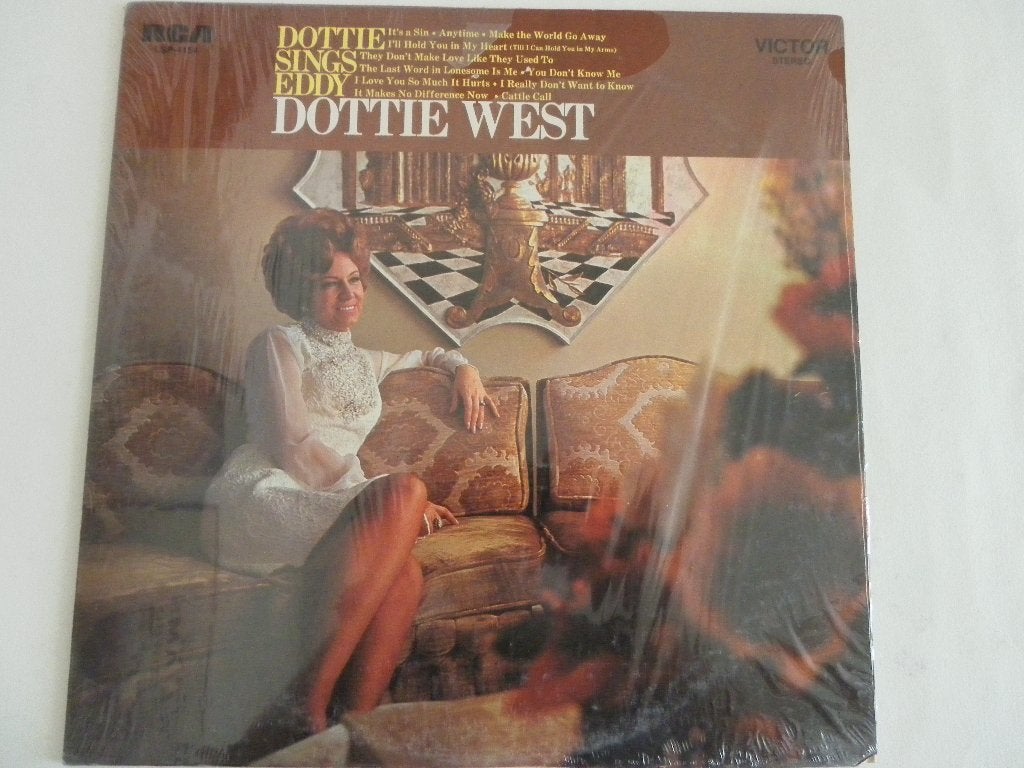 LP Dottie West - Dottie Sings Eddy, LP, Originele persing, Ophalen of Verzenden, Zo goed als nieuw