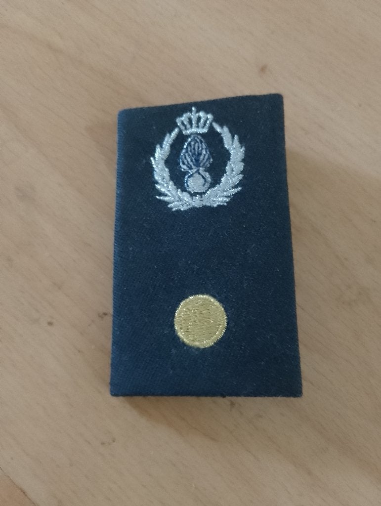 Enkele rang, Ophalen of Verzenden, Marechaussee, Nederland, Embleem of Badge