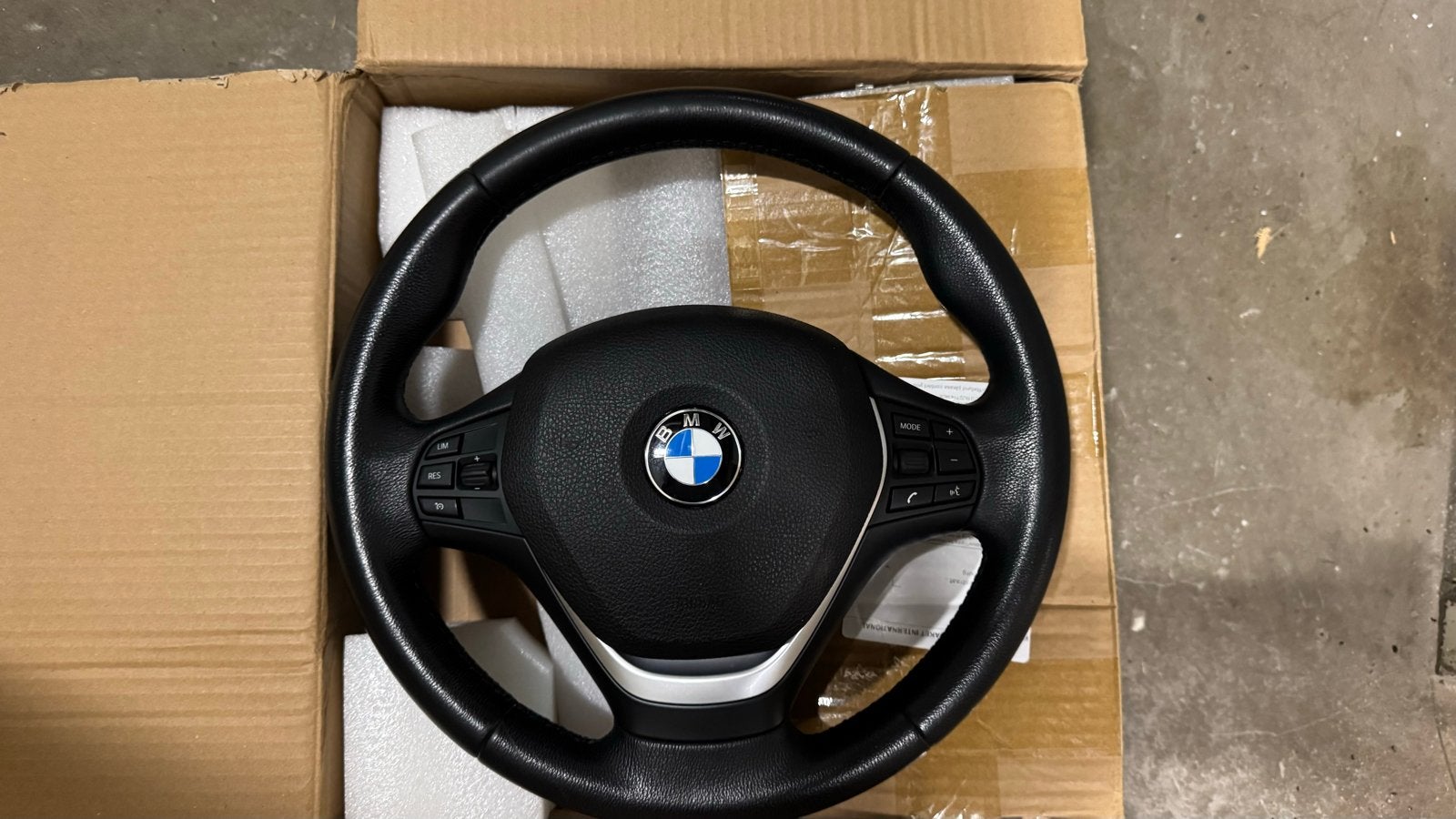 BMW F20 F30 stuur orgineel met airbag, Ophalen, Gebruikt, BMW