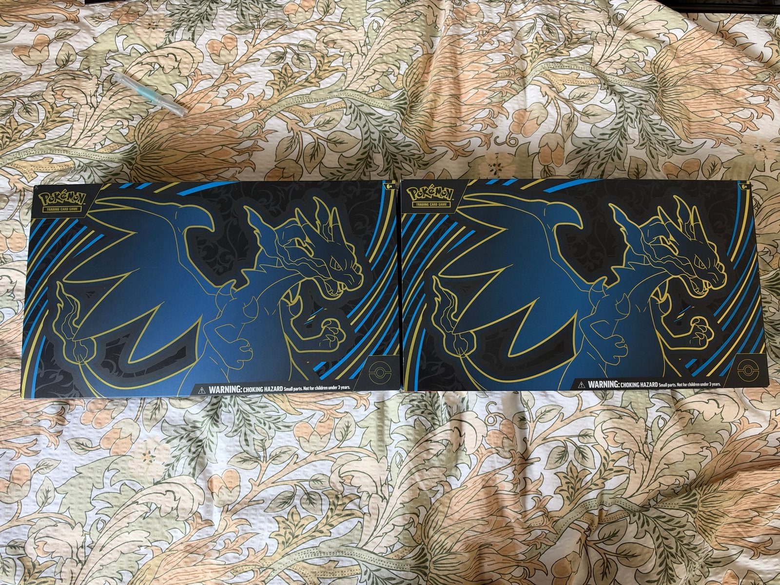 2x Lege Pokémon UPC Box Mega Charizard EX Collectie, Ophalen of Verzenden, Zo goed als nieuw, Overige typen