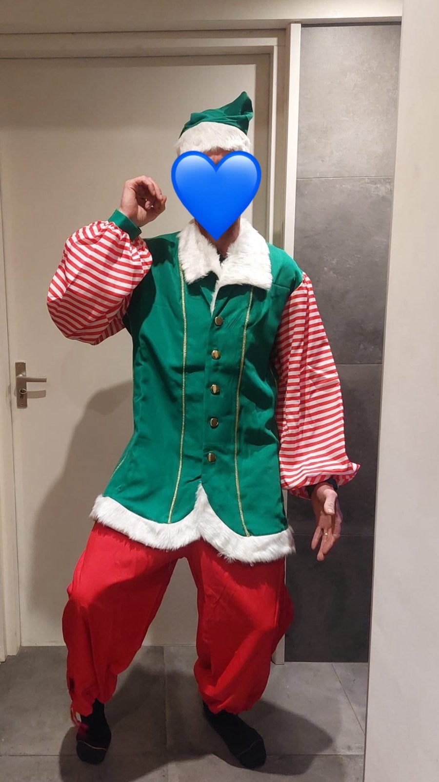 Nieuw! Elven / Elfje kostuum maat S & XL, Kerstmis of Sinterklaas, Ophalen of Verzenden, Kleding, Maat 56/58 (XL)