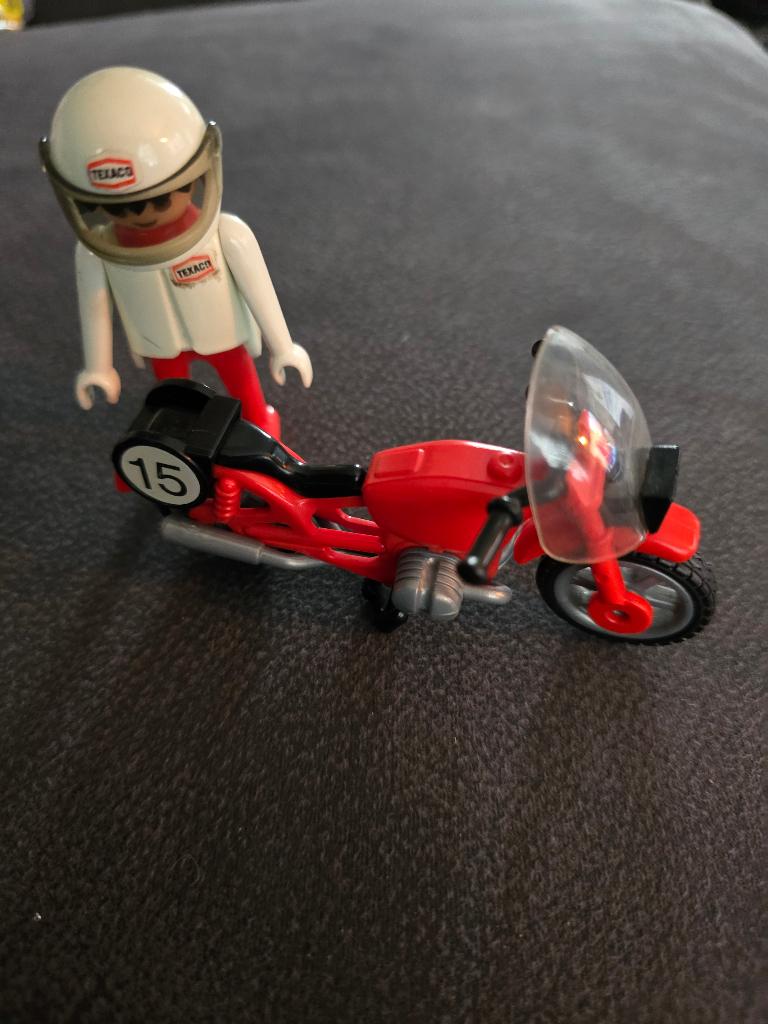 Playmobil racemotor, Ophalen of Verzenden, Gebruikt, Los playmobil