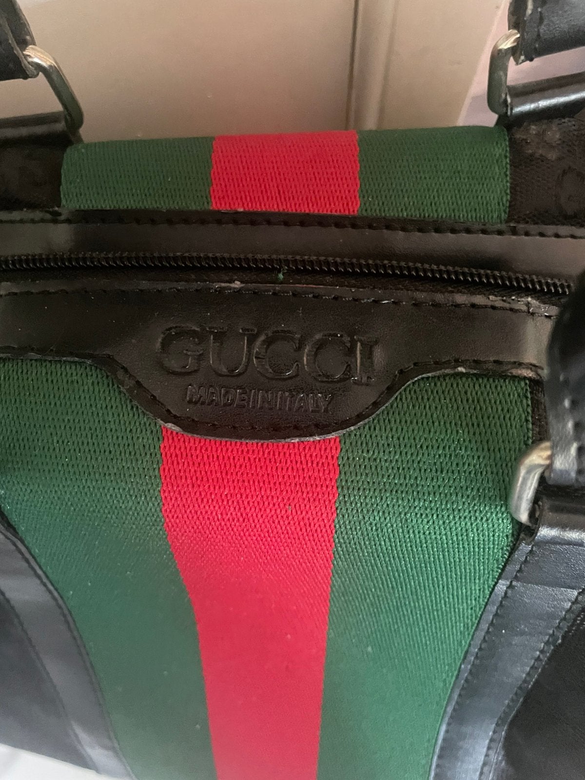 Gucci tas, Ophalen of Verzenden, Zo goed als nieuw, Zwart