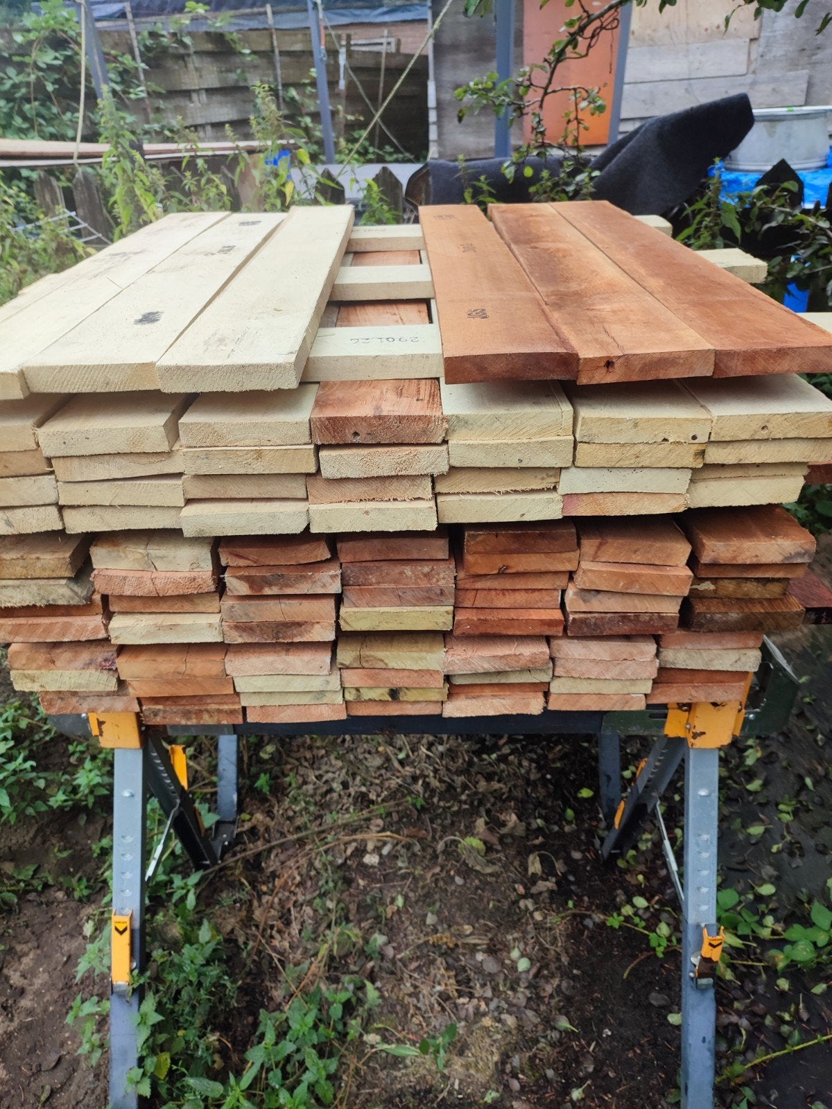 99 braziliaanse tropische planken, Ophalen, 250 cm of meer, Planken