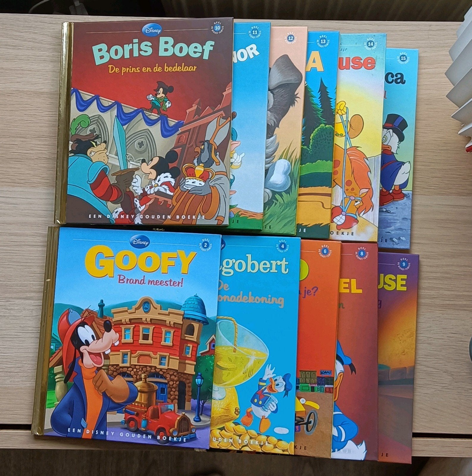 Disney Gouden Boekjes Collectie 11 stuks, Verzamelen, Disney, Ophalen of Verzenden, Overige figuren, Zo goed als nieuw, Overige typen