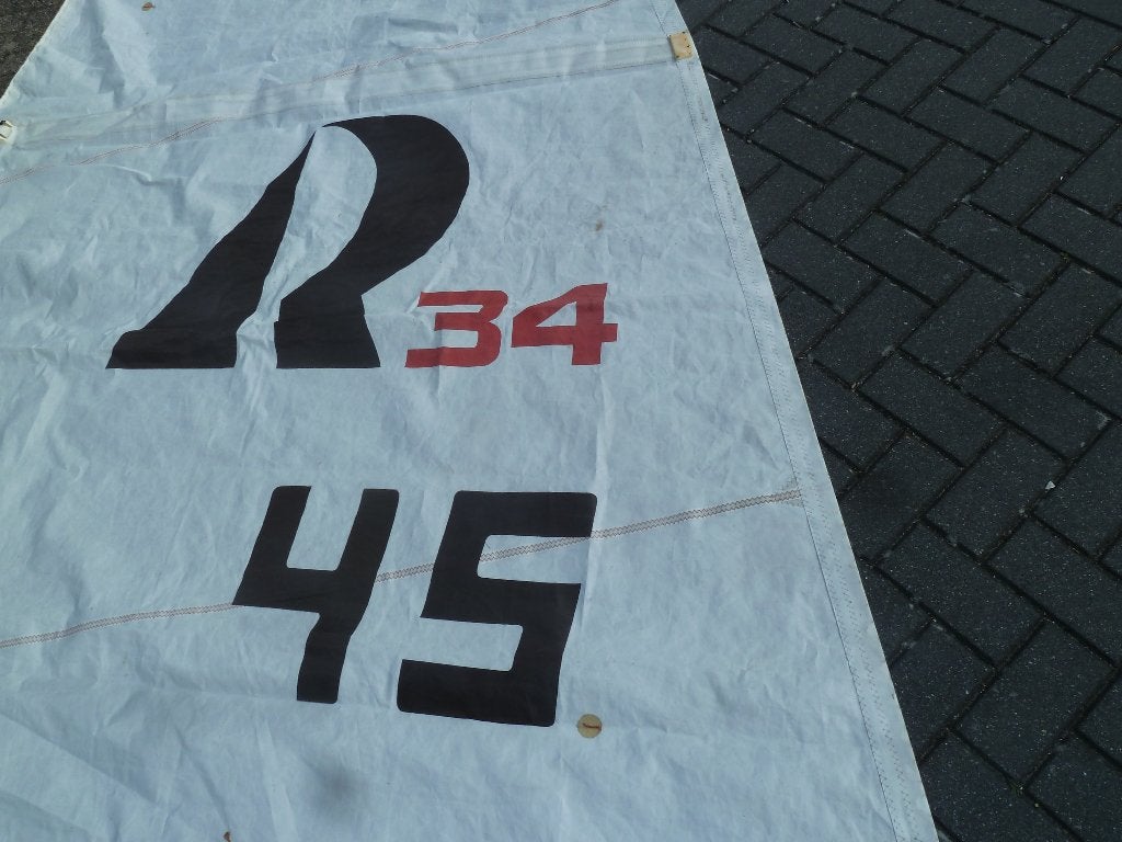 hallberg rassy 34 doorgelat grootzeil, Watersport en Boten, Ophalen of Verzenden, Gebruikt, Overige typen