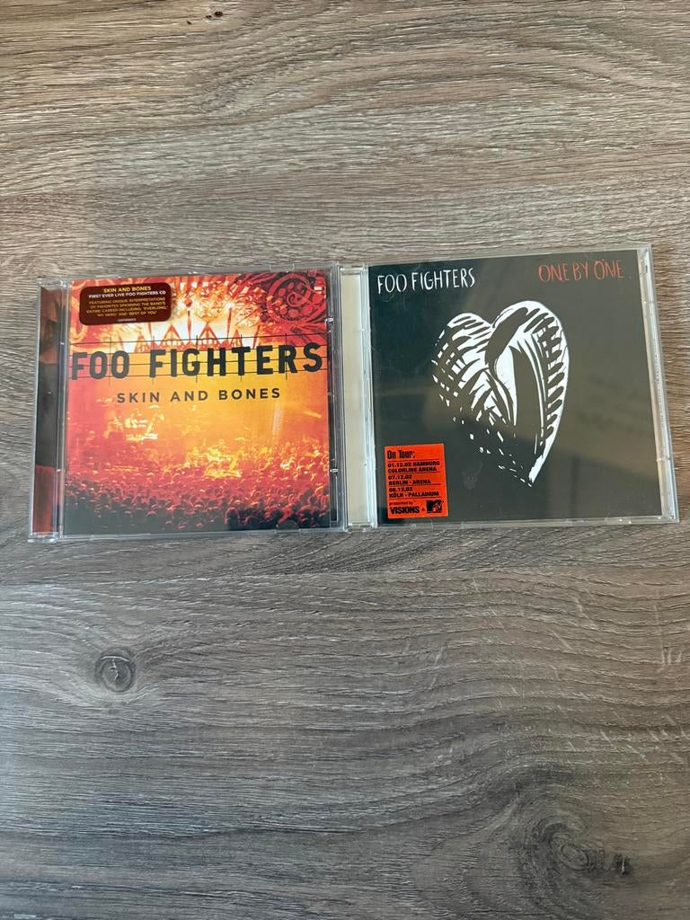Foo Fighters - Skin and Bones & One by One CD's, Ophalen of Verzenden, Gebruikt, Alternative