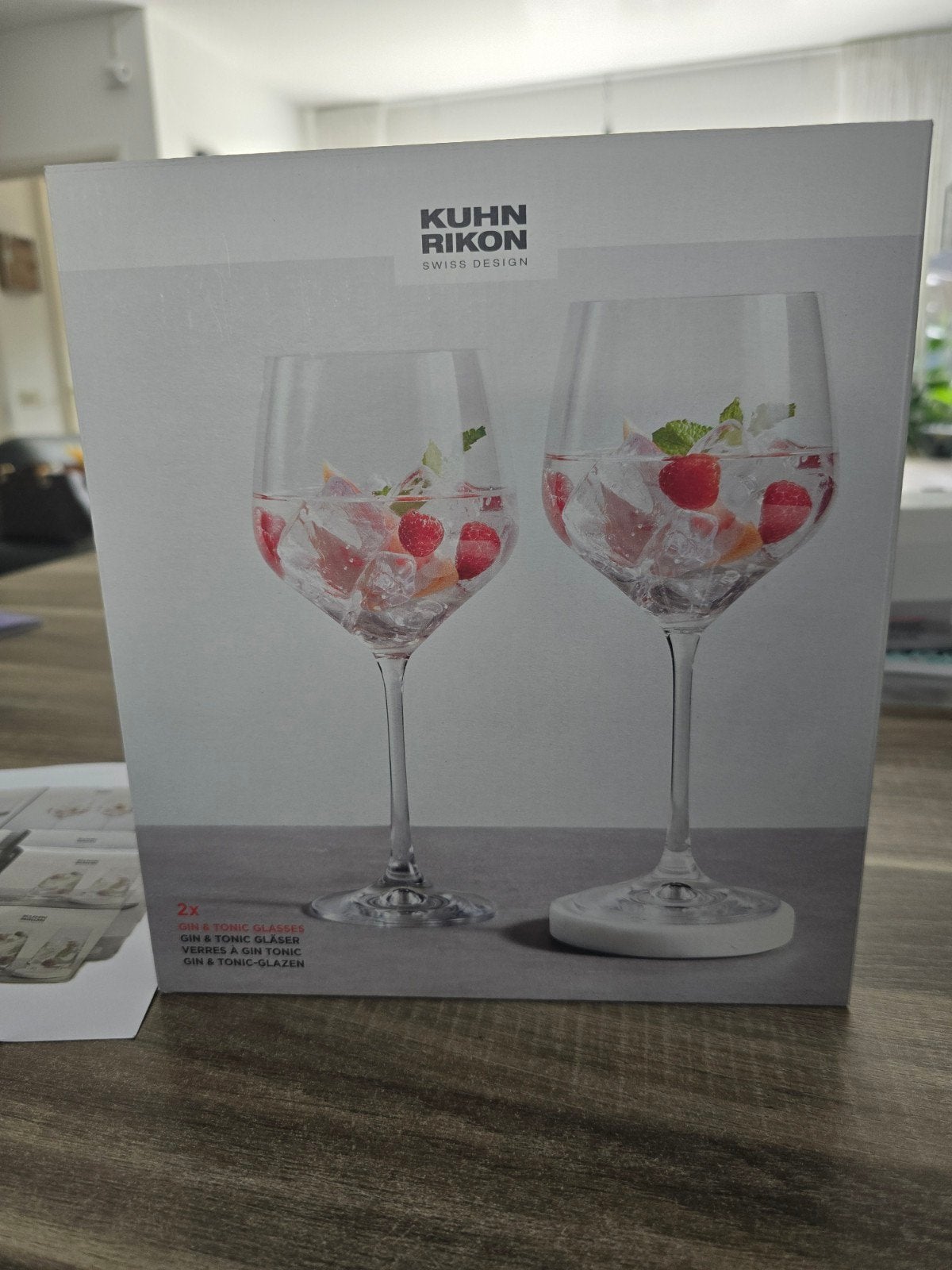 Gin tonic glazen kuhn rikon, Ophalen, Nieuw, Glas, Overige merken