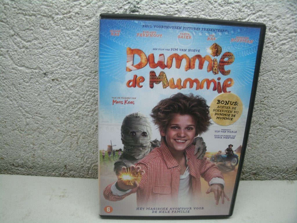 dvd 165k dummie de mummie het magische avontuur, Alle leeftijden, Ophalen of Verzenden, Zo goed als nieuw
