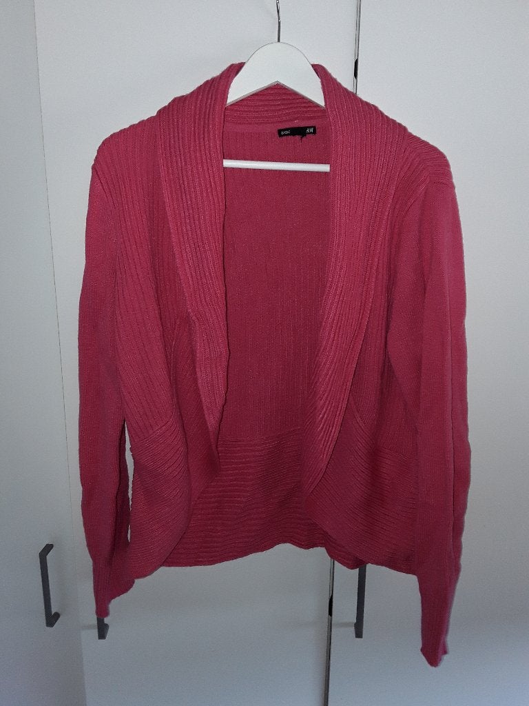 H&M Basic Roze Vestje Maat XL, Kleding | Dames, H&M Divided, Maat 46/48 (XL) of groter, Ophalen of Verzenden, Roze
