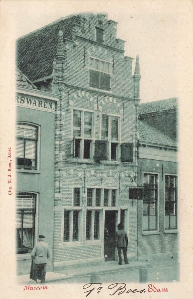 Edam, Museum, Ophalen of Verzenden, Voor 1920, Gelopen, Noord-Holland
