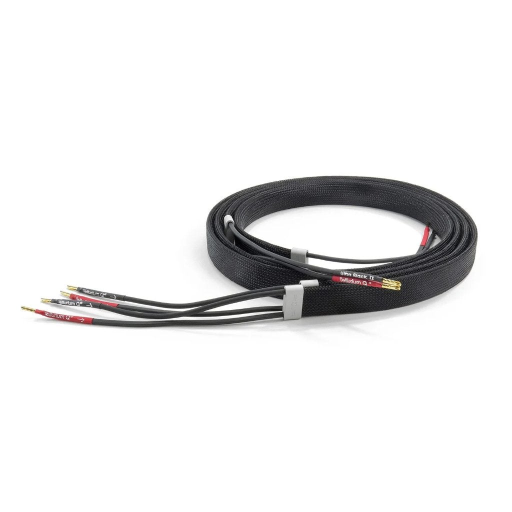 Tellurium Q Ultra Black II, Ophalen of Verzenden, Nieuw, 2 tot 5 meter, Luidsprekerkabel
