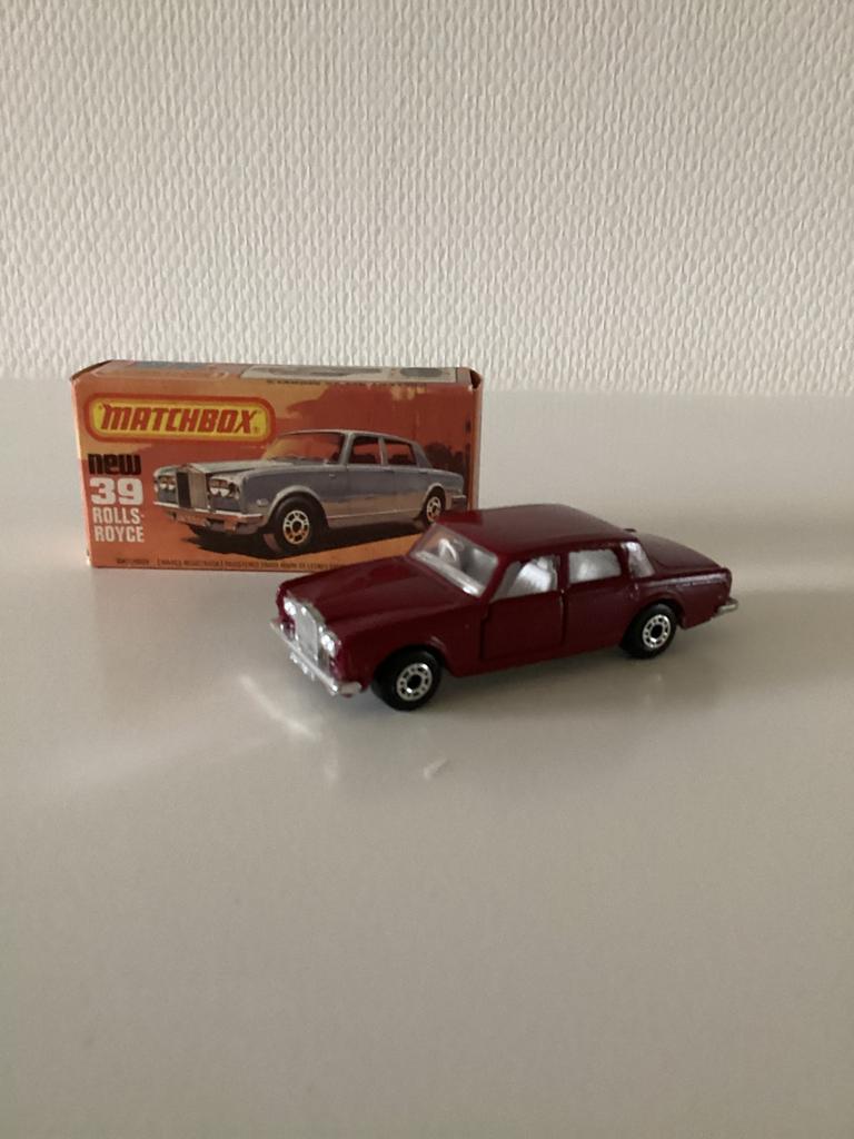 Matchbox nr 39, rolls royce., Ophalen of Verzenden, Zo goed als nieuw, Auto, Matchbox