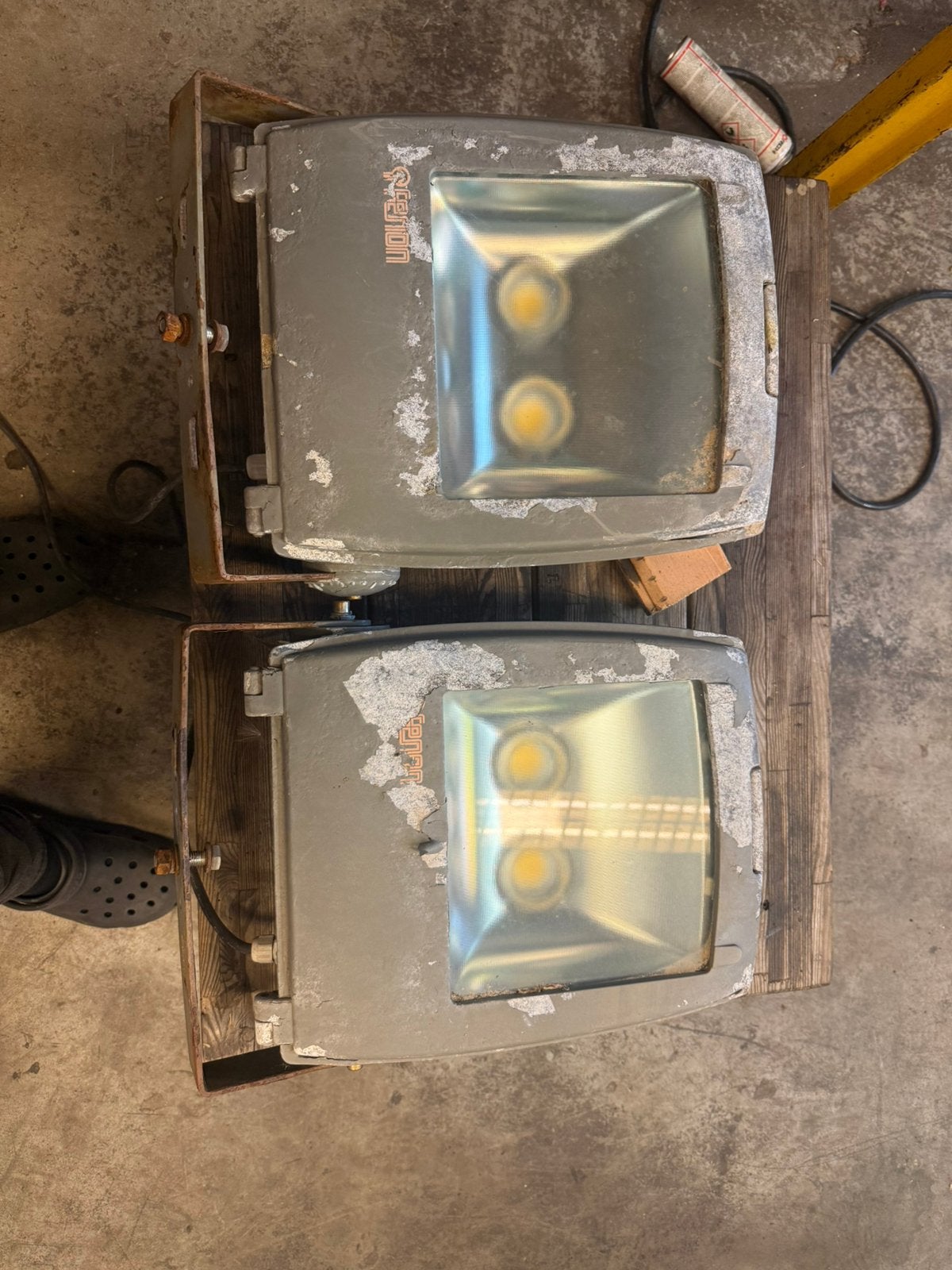 Bouwlamp KERAF ARMAT FL804 KL2 100W 14500LUM 15M, Ophalen of Verzenden, Zo goed als nieuw, Minder dan 50 watt