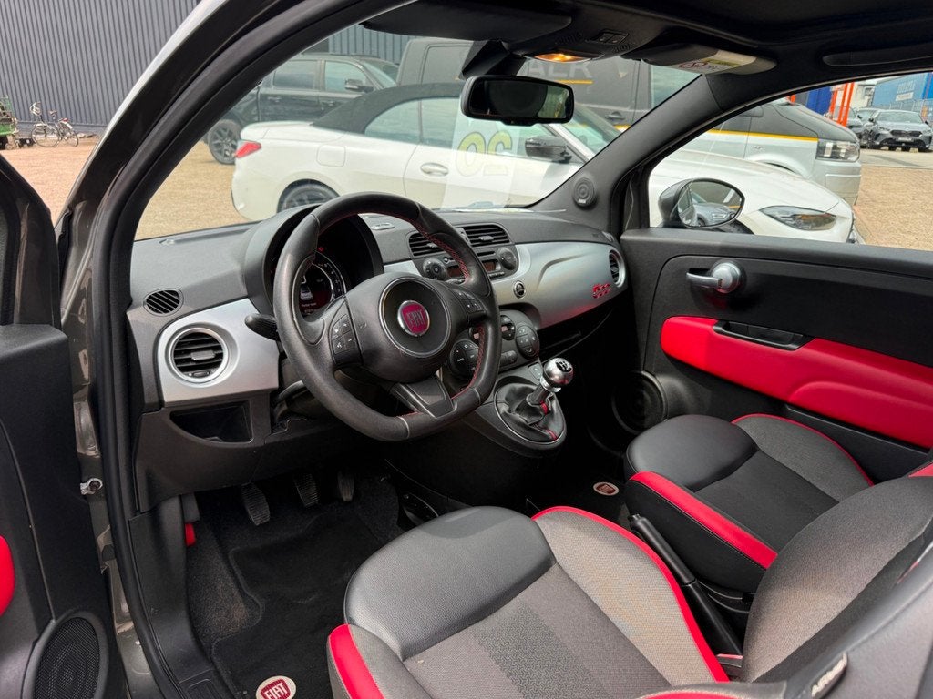 Fiat 500 C 0.9 TwinAir Turbo 500S|NAP|Airco|2eig|FullOptions, Stof, Cabriolet, Origineel Nederlands, Bedrijf