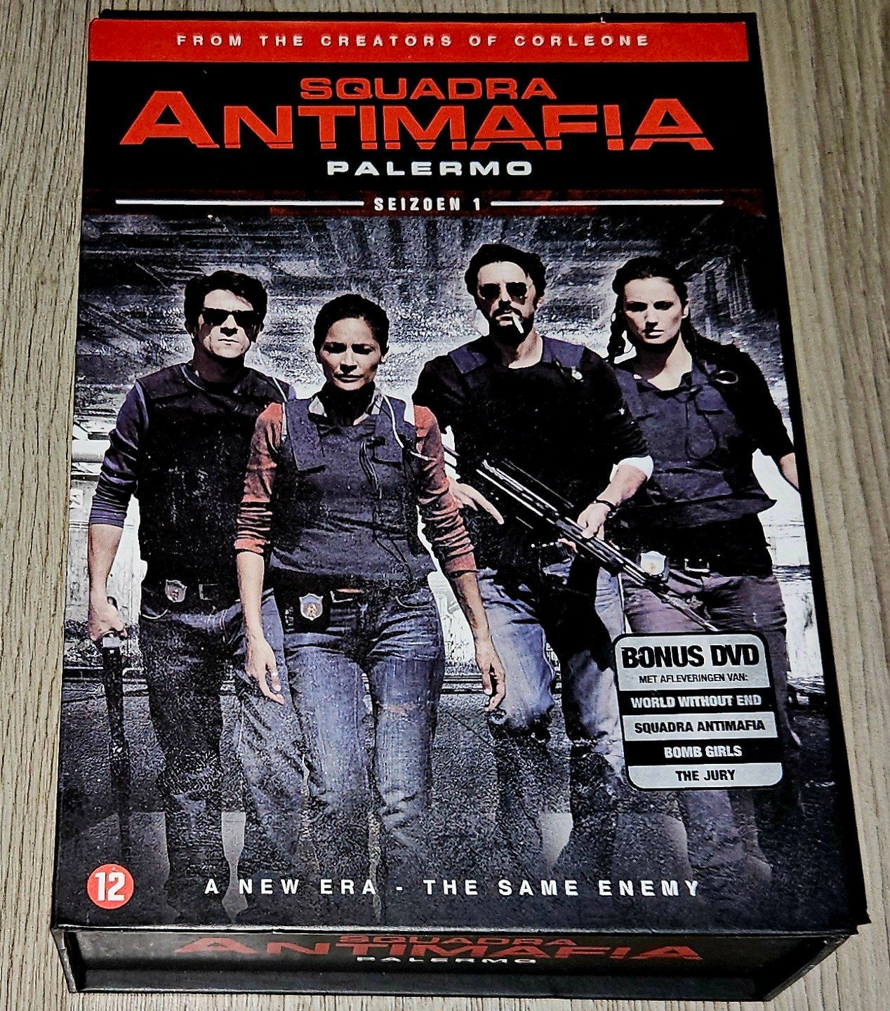 Squadra Antimafia Palermo - Seizoen 1 - DVD, Maffia en Misdaad, Gebruikt, Nederlands, Ophalen of Verzenden