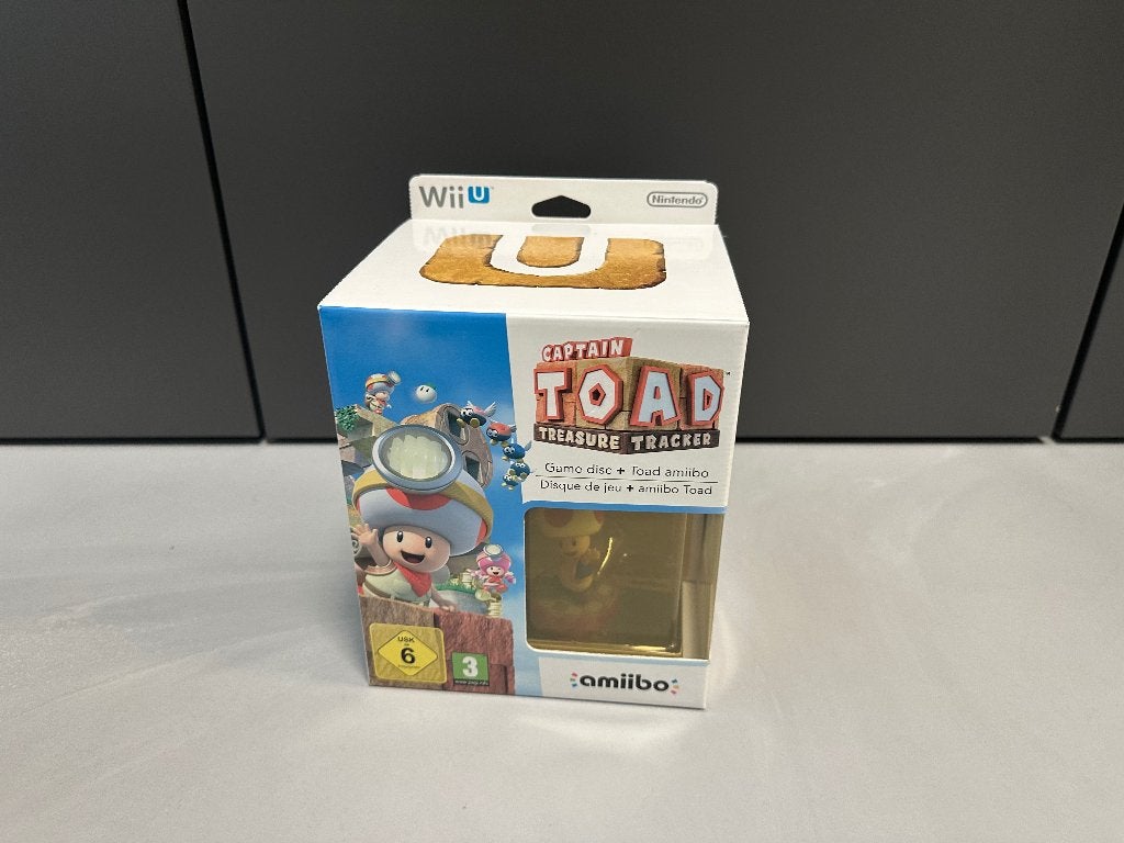 Captain Toad Treasure Tracker Wii U + Nieuwe Toad amiibo, Avontuur en Actie, 1 speler, Ophalen of Verzenden, Zo goed als nieuw