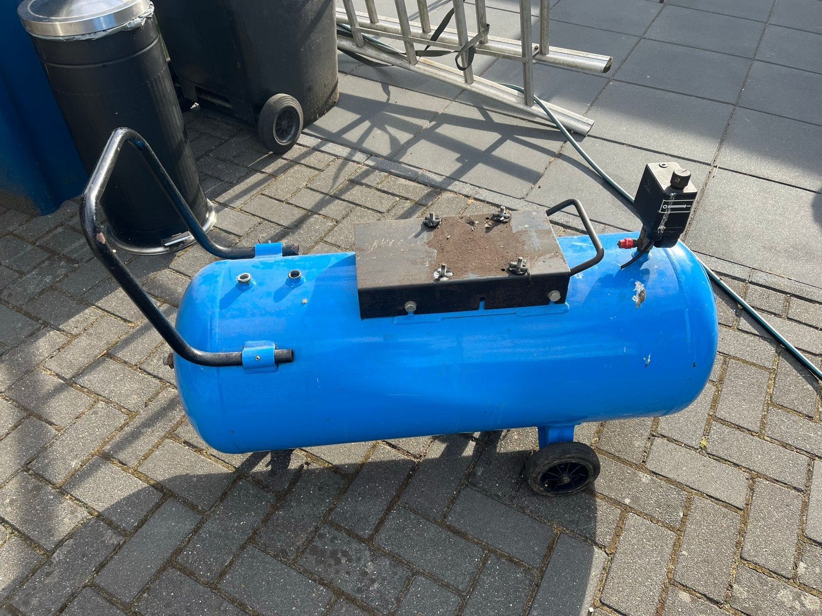 Compressortank 100 liter - Mobiel en Gebruikt, Doe-het-zelf en Verbouw, Compressors, 100 liter of meer, Ophalen of Verzenden, Gebruikt