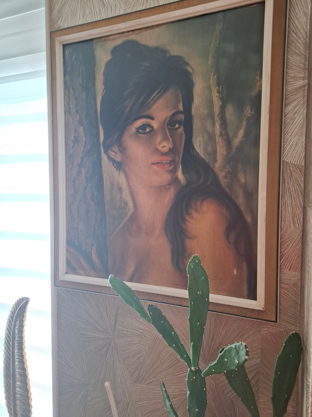 schilderij jaren 60 Tina, Ophalen of Verzenden