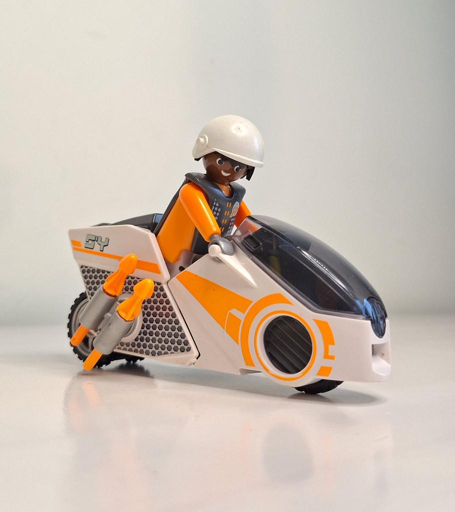 Playmobil ad19 – Agents Spybike, Ophalen of Verzenden, Zo goed als nieuw