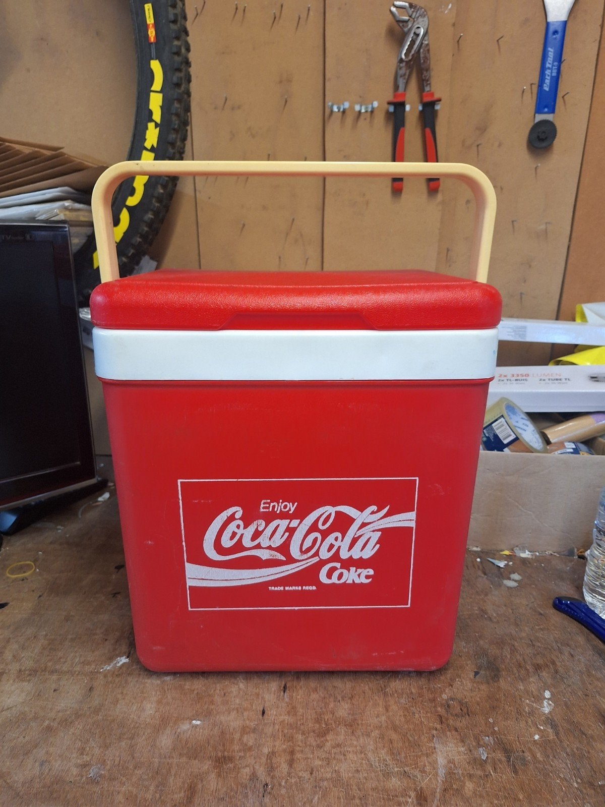 Vintage Coca-Cola Koelbox - Keter - Rood jaren 80, Ophalen of Verzenden, Gebruikt