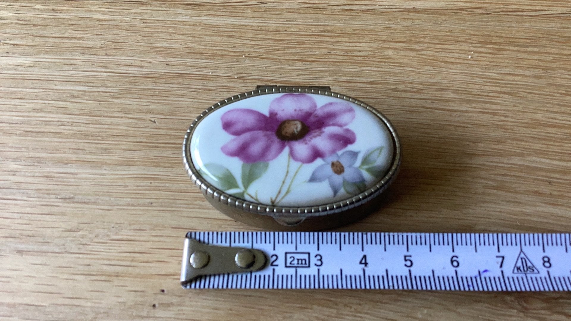 Vintage pillendoosje, Ophalen of Verzenden