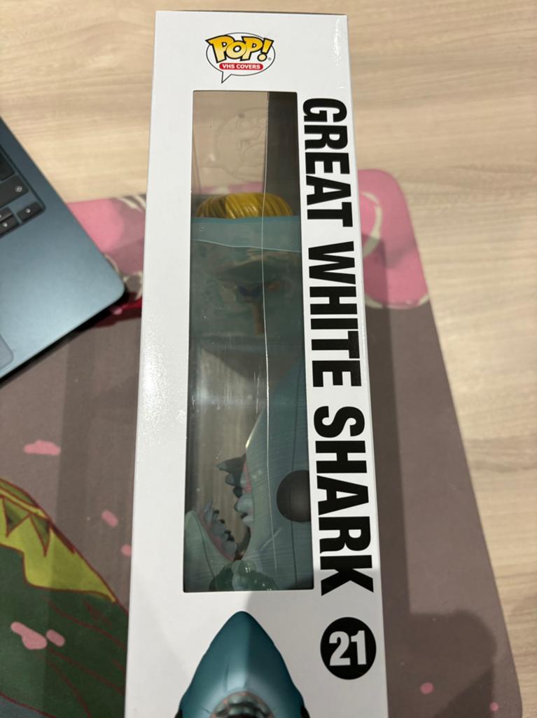 Funko Pop! Jaws VHS Cover Vinyl Figure Great White Shark #21, Ophalen of Verzenden, Funko Europe, Supportemea@funko.com, 4th floor, 1 Queen Caroline St, London W6 9YN, Verenigd Koninkrijk