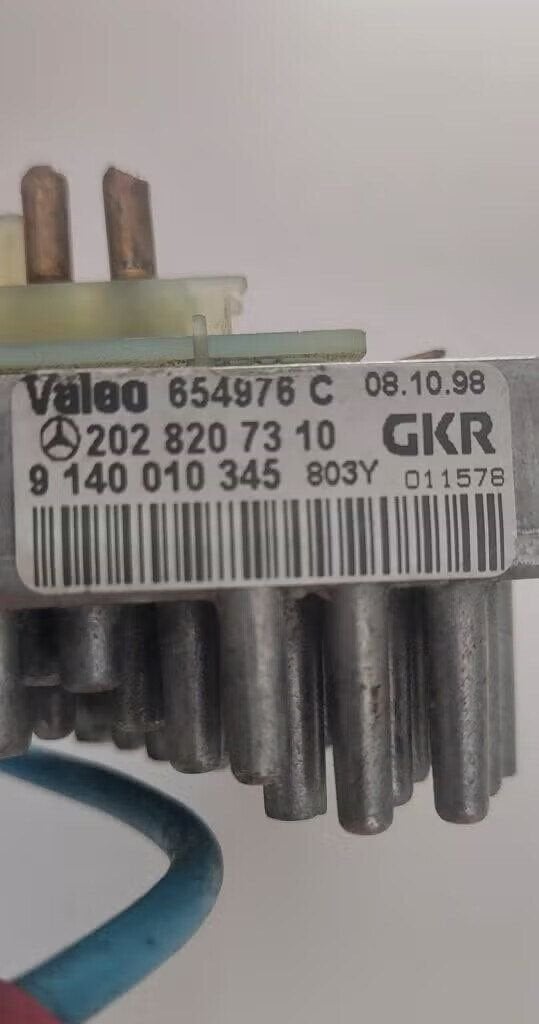 Kachelweerstand Mercedes 202 820 73 10, Gebruikt, ., Mercedes-Benz, Ophalen of Verzenden