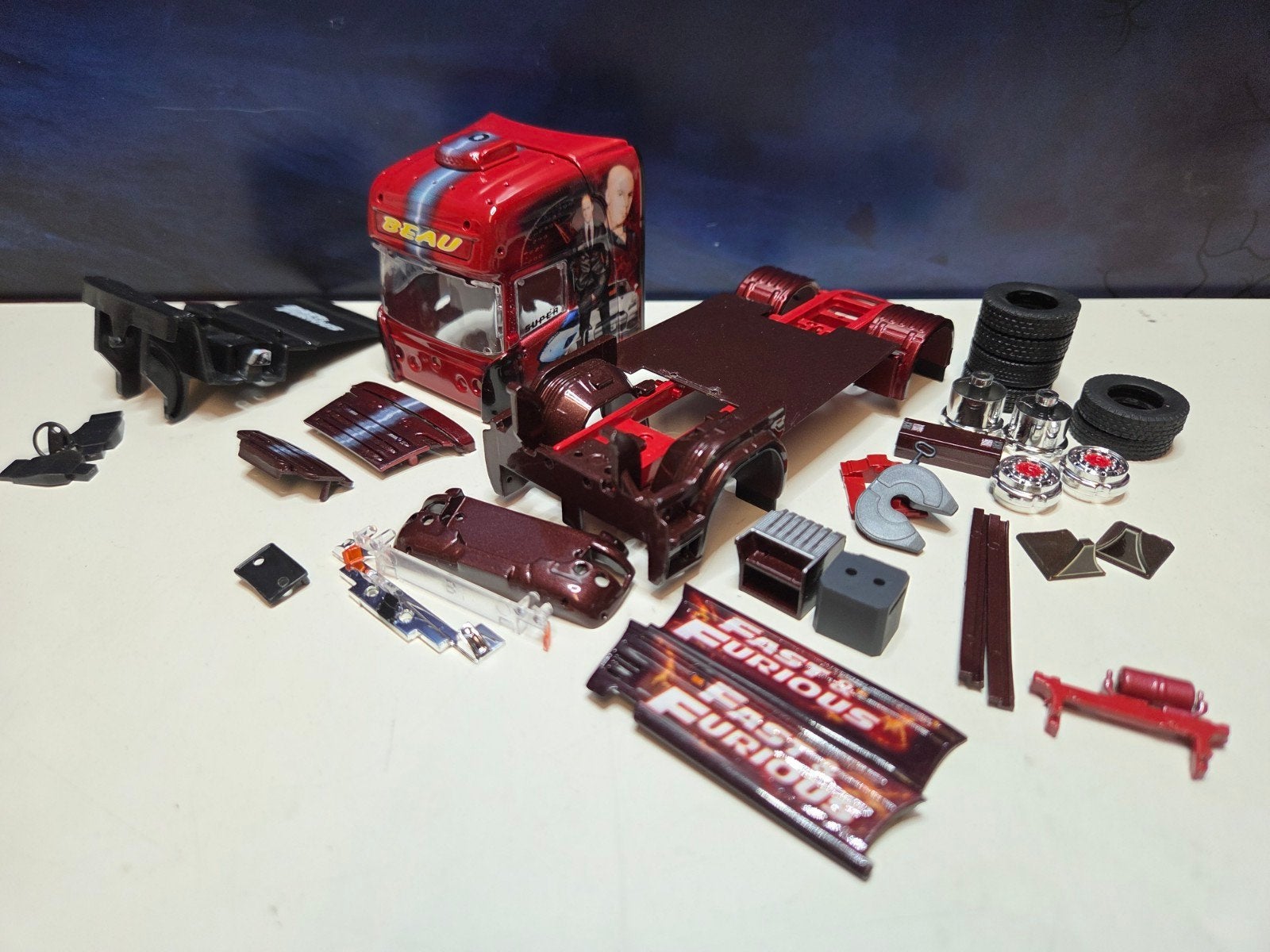 Tekno Scania R serie onderdelen Beau, Hobby en Vrije tijd, Modelauto's | 1:50, Jobo.models@gmail.com, Ophalen of Verzenden, Tekno