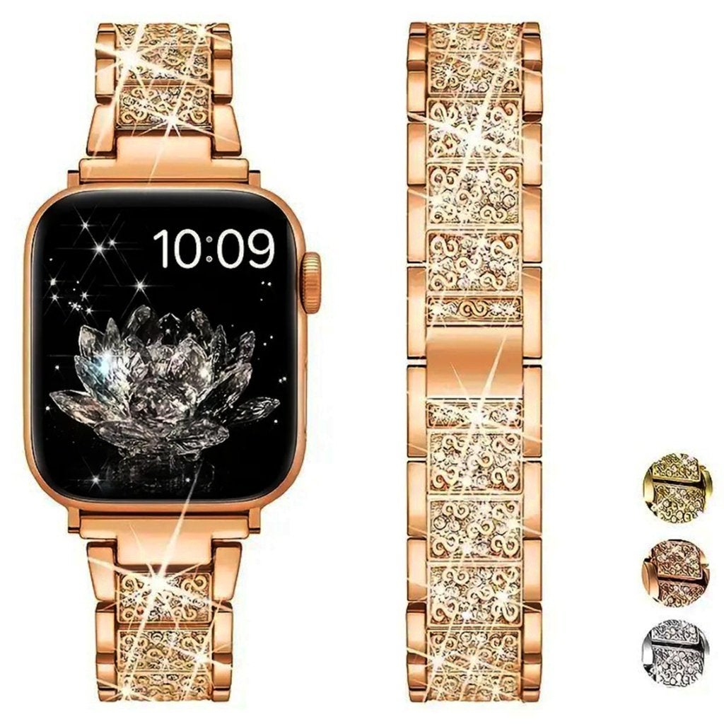 Luxe Apple Watch Bandjes met Strass - Alle Modellen!, Ophalen of Verzenden, Nieuw