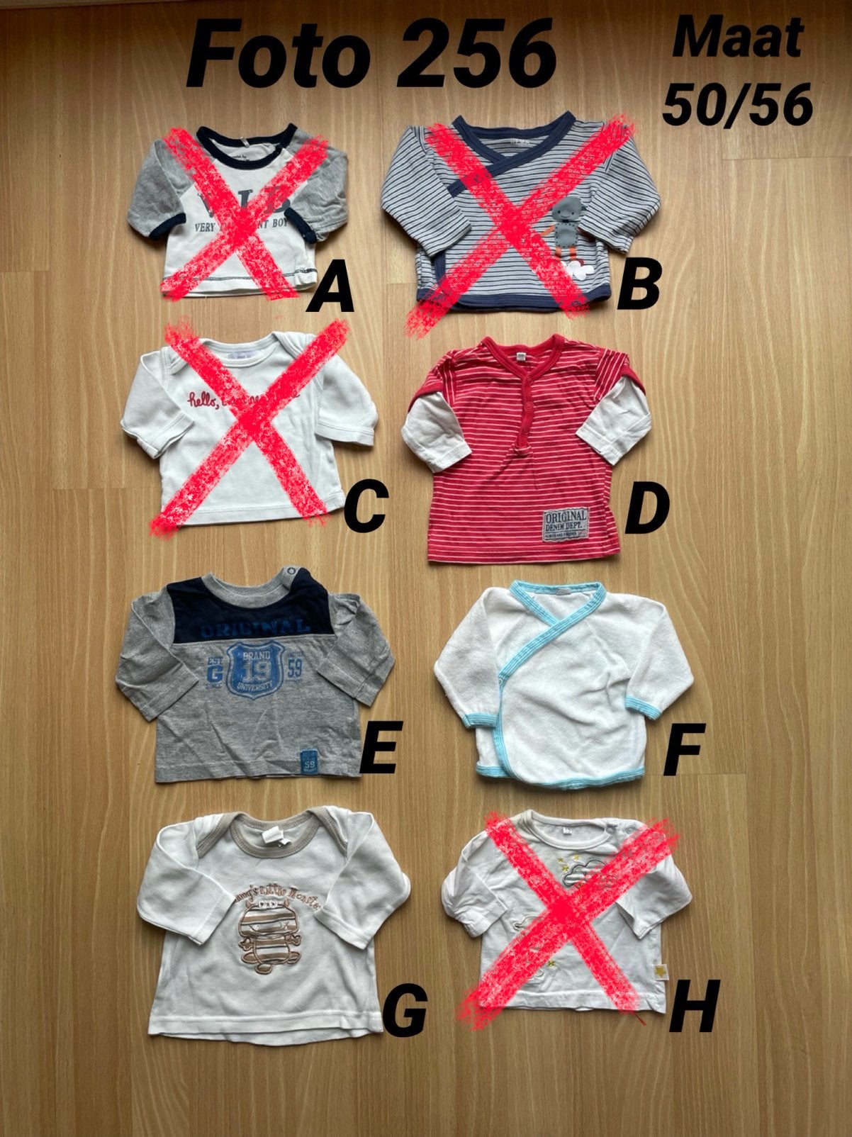 Longsleeve jongen maat 50 / 56 *foto 256*, Kinderen en Baby's, Ophalen of Verzenden, Zo goed als nieuw, Meisje, Shirtje of Longsleeve