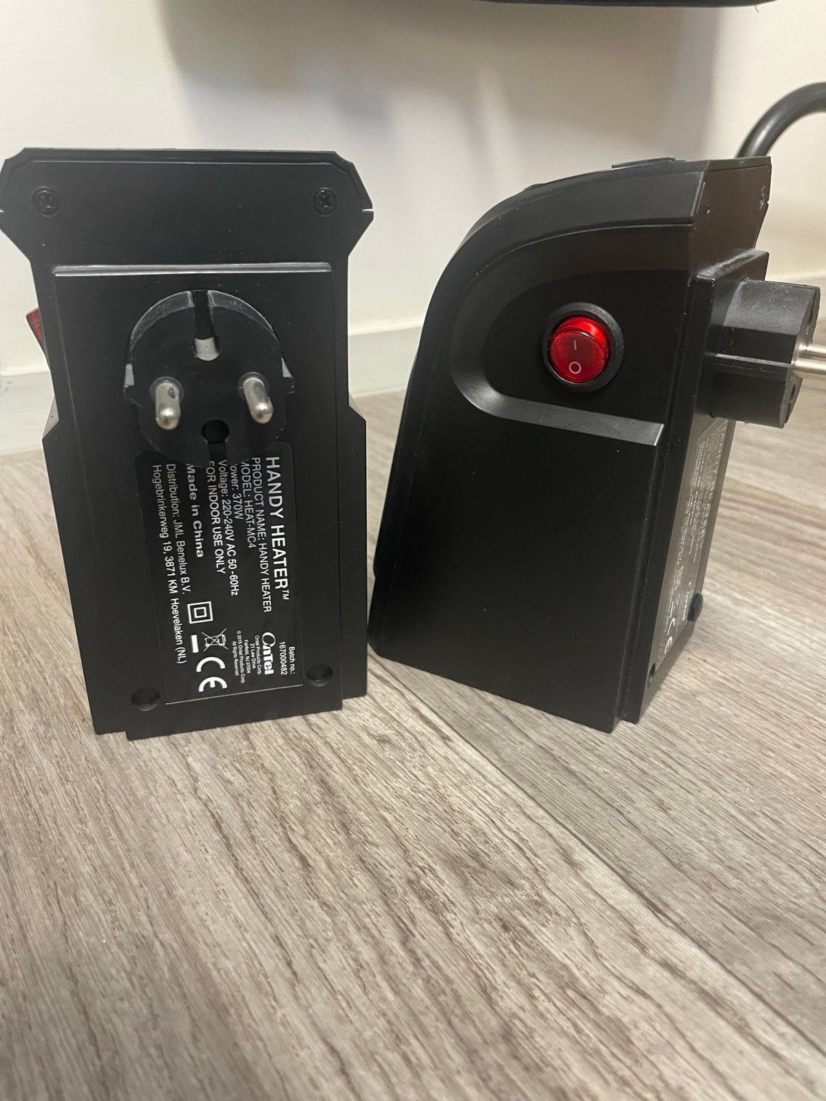Handy Heater - Draagbare elektrische kachel, Gebruikt, Minder dan 30 cm, Kachel, Minder dan 60 cm