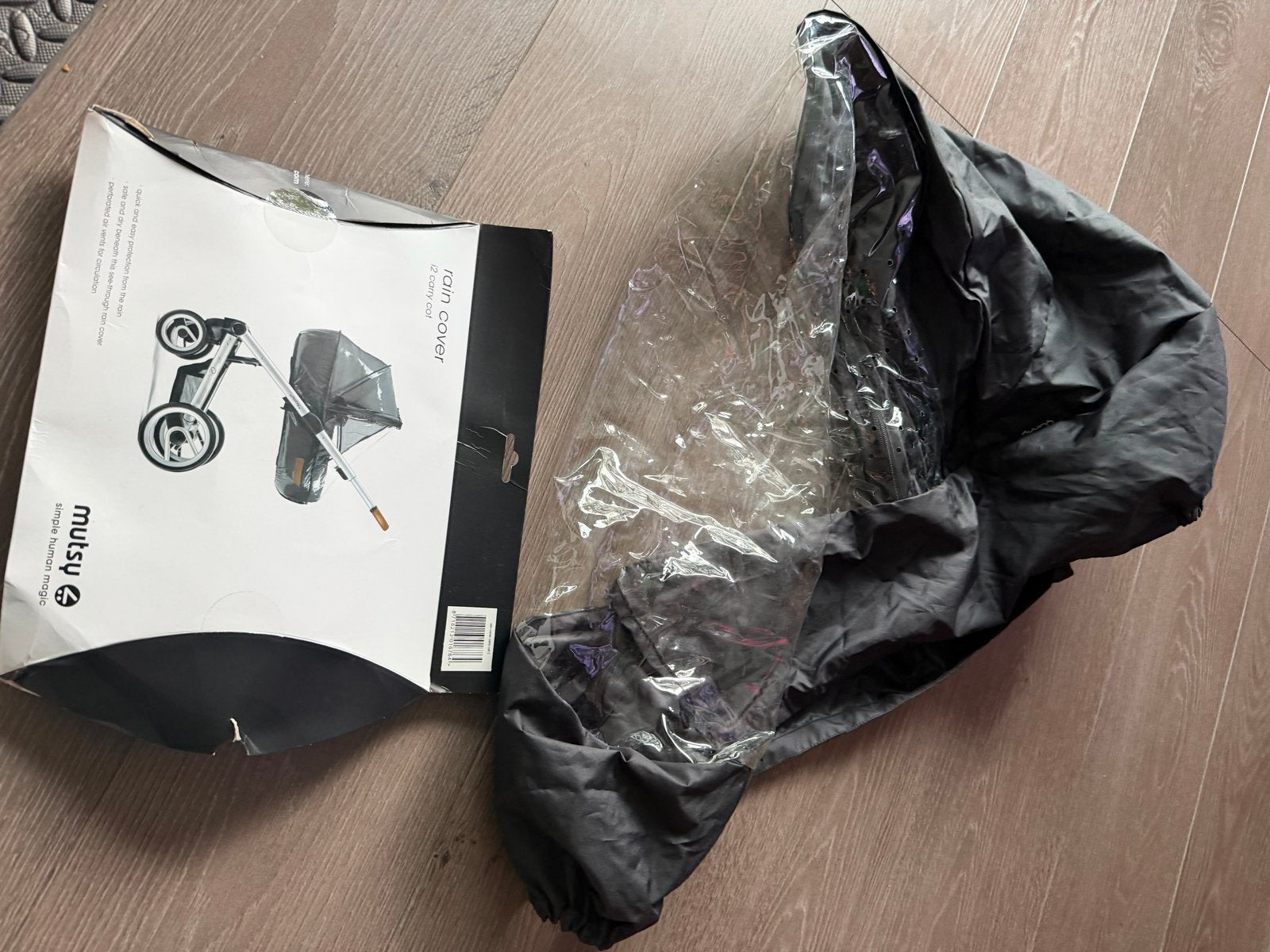 Mutsy i2 regenhoes voor reiswieg, Kinderwagen, Nieuw, Ophalen of Verzenden, Met reiswieg
