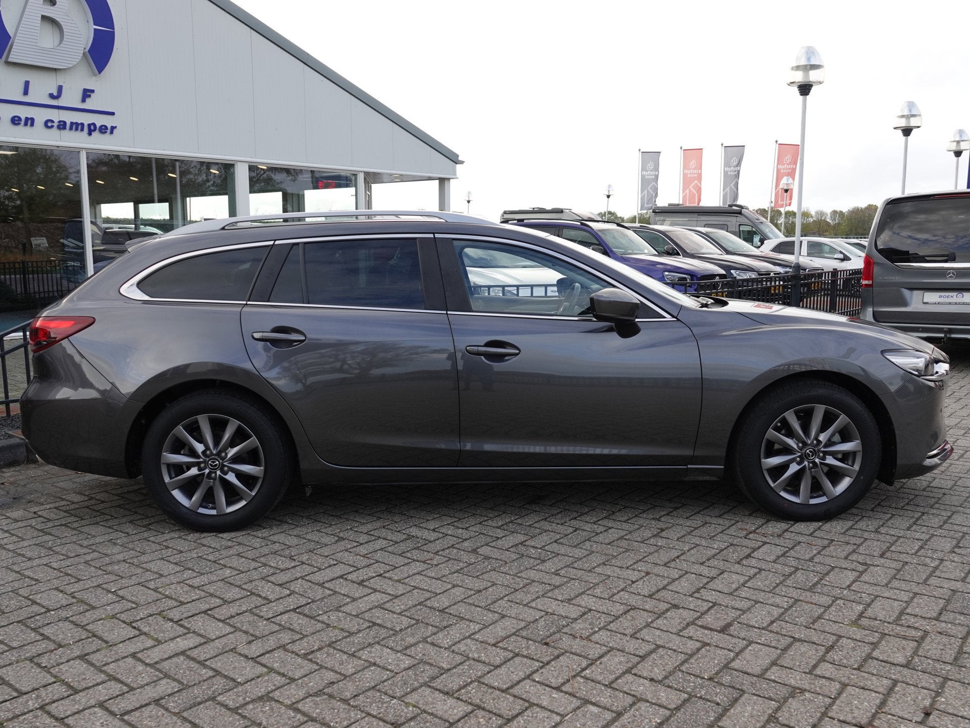 Mazda 6 Sportbreak 2.0 SkyActiv-G 165PK Comfort AUTOM. | HUD, 1998 cc, Stof, Gebruikt, 4 cilinders