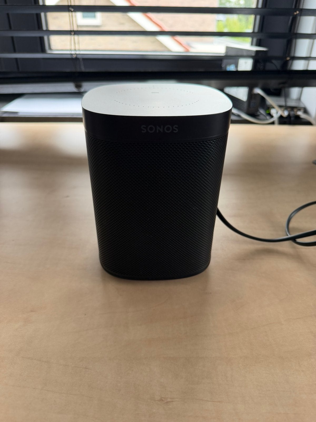 Sonos one zwart, Audio, Tv en Foto, Ophalen of Verzenden, Zo goed als nieuw, Minder dan 60 watt, Sonos
